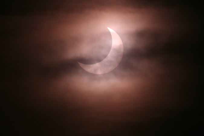 Eclipse de Soleil 04.01.2011